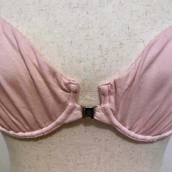 Cosabella NWT Front Close Baby Pink Bra Women 34B - Picture 7 of 10